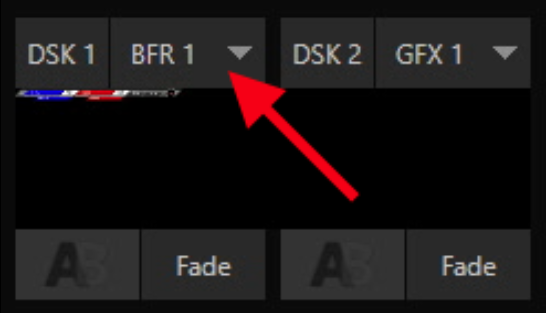 Assign buffer to DSK — preview appears below